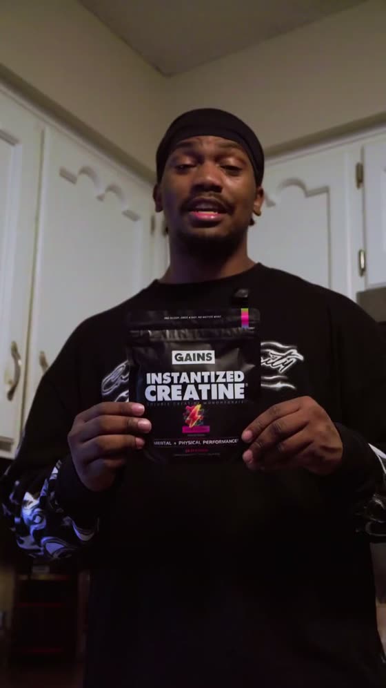 Gains In Bulk creatine
